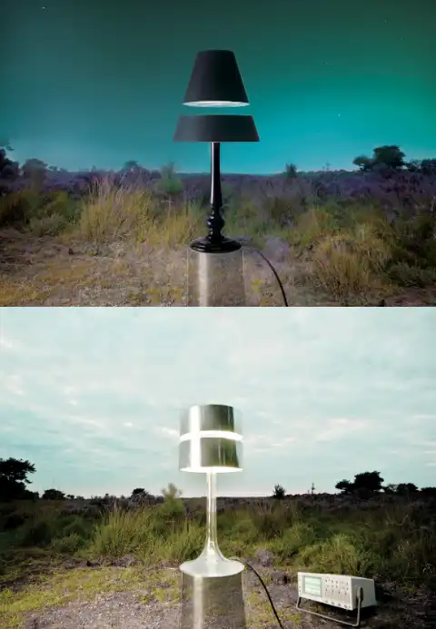 Левитирующие настольные лампы