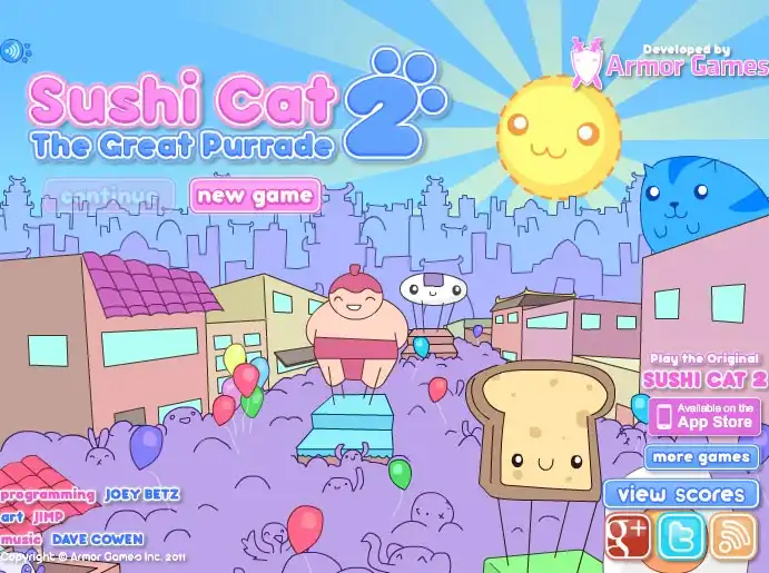 Sushi Cat 2 – The Great Purrade