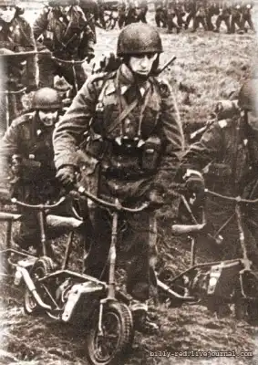 Welbike-один из самых необычных мотоциклов времен 2-ой Мировой войны