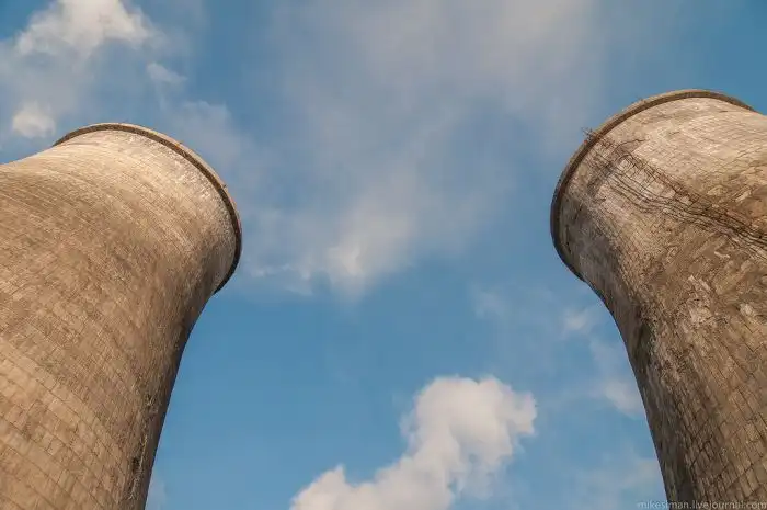 Фотоотчет с несанкционированного посещения градирни