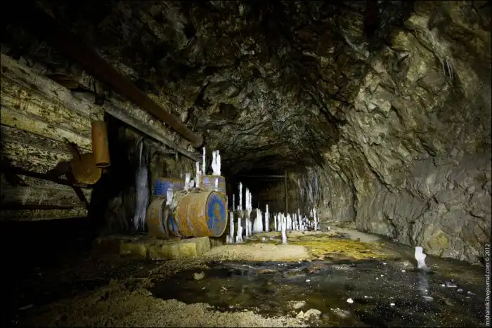 Прогулка по заброшенным подземным выработкам