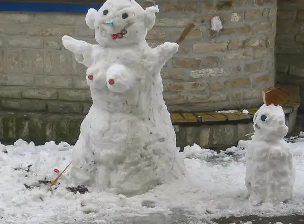 Забавные снеговики и прочее