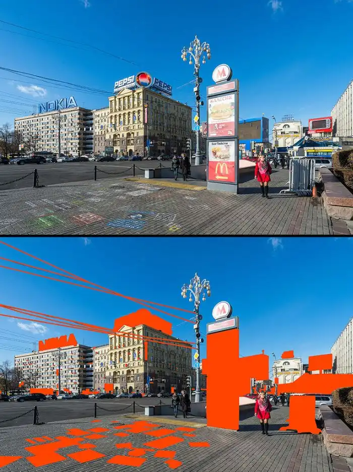 Информационный мусор на улицах города