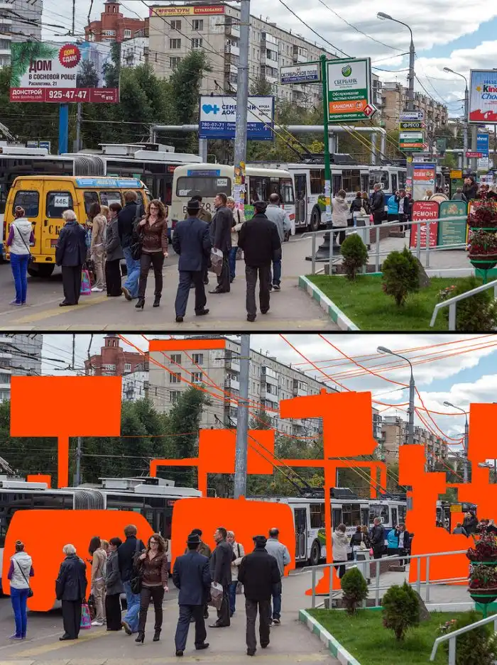 Информационный мусор на улицах города