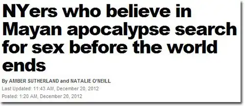 5 типов людей, разочарованных так и не наступившим концом света