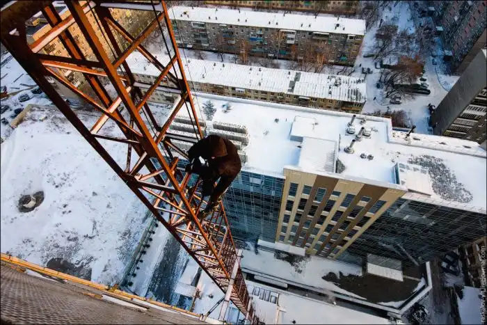 Высотные фотографии Новосибирска