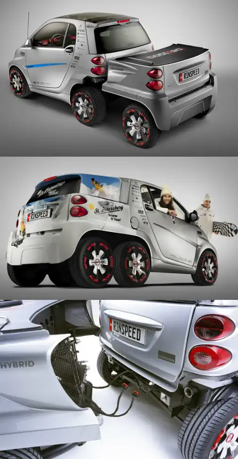 Швейцарцы надели на электромобили двухколесные рюкзаки