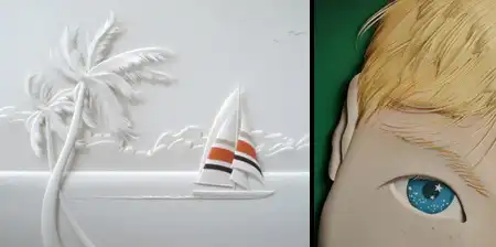 Бумажные картины