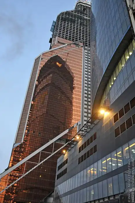 Вид на Москву с Башни Федерации