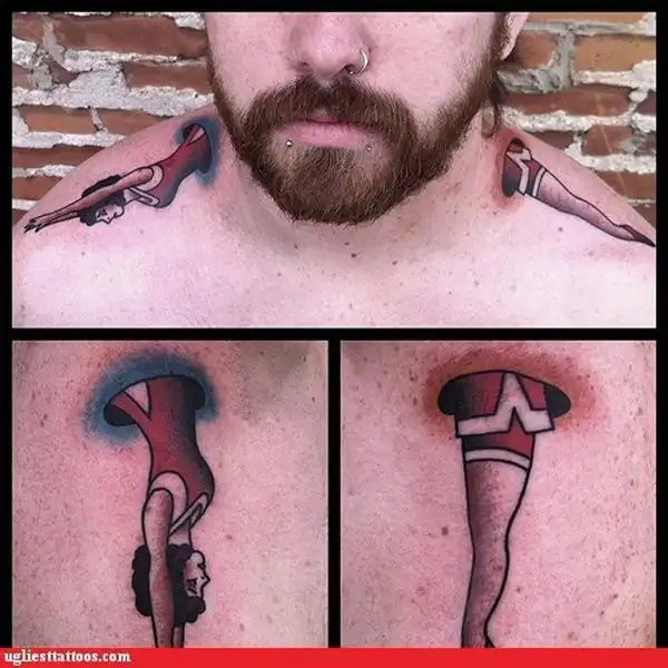 Самые уродливые татуировки. Часть 2
