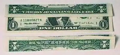 Коробочка из купюры