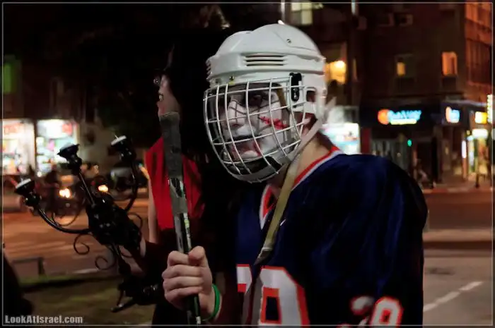 Парад зомби в Тель-Авиве