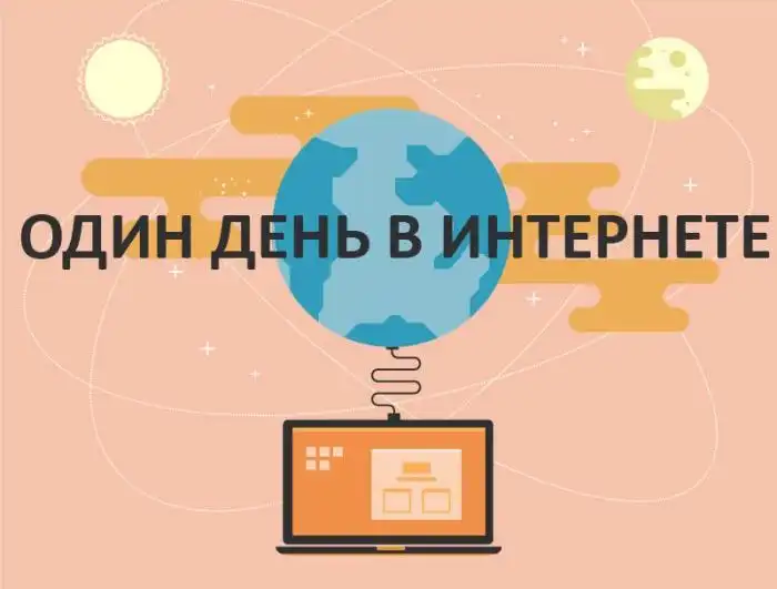 Один день в интернете