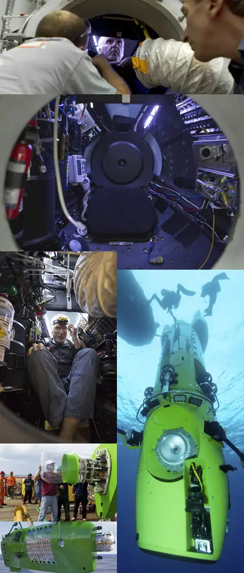 Джеймс Кэмерон установил мировой рекорд одиночного погружения