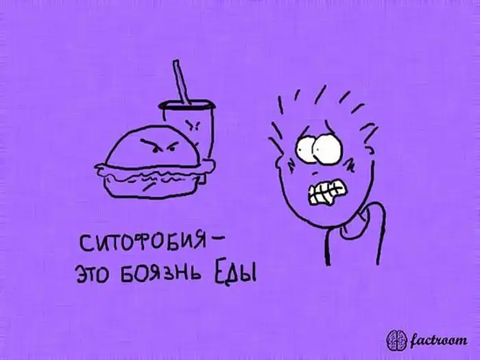 Факты на цветном фоне