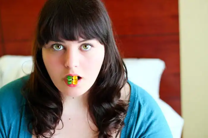 Блоггерша без комплексов