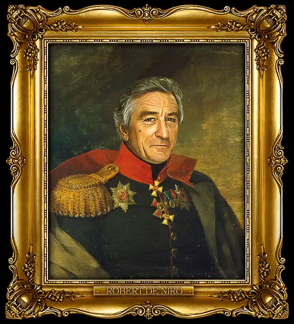 Иностранные знаменитости в образе русских генералов