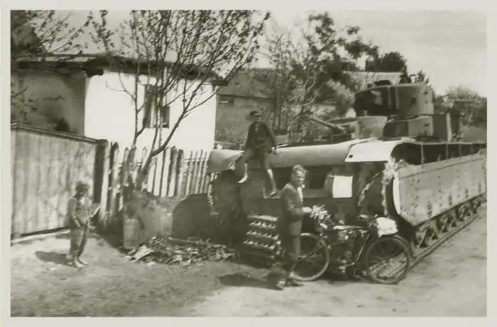 Оккупация, фотографии немецкой стороны