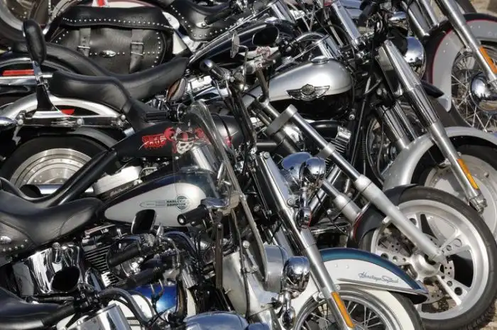 Большой байкерский слет