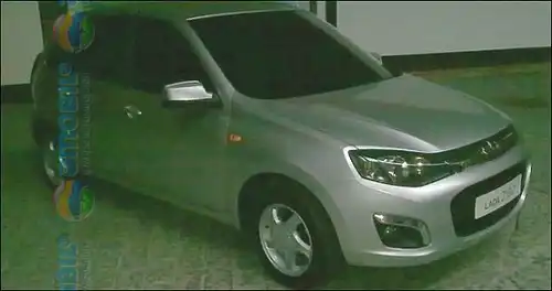 Фотошпионы поймали неизвестную Lada