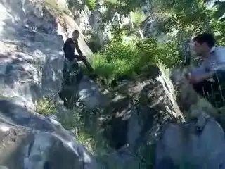 Недаром парень побоялся прыгать