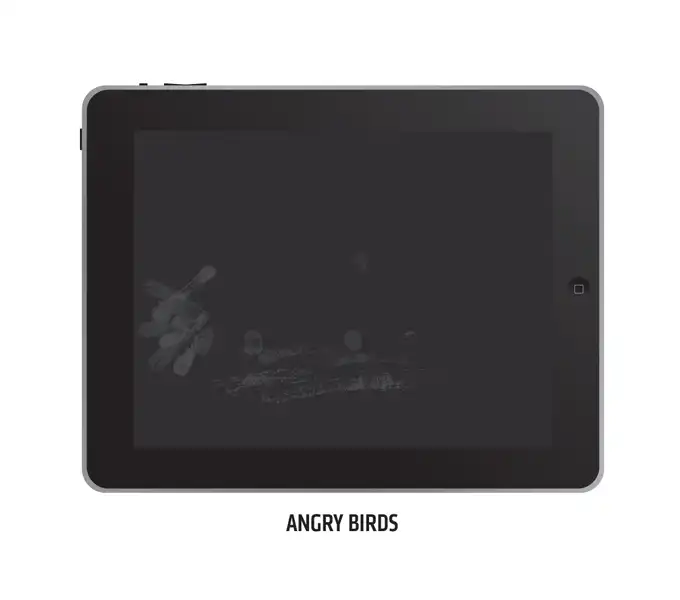 Отпечатки пальцев на iPad (8 шт.)