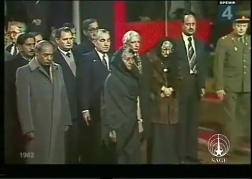 Похороны брежнева.