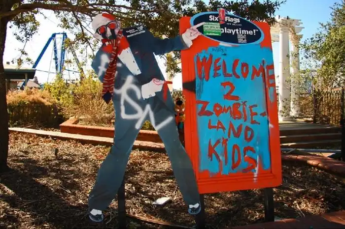 Заброшенный парк развлечений