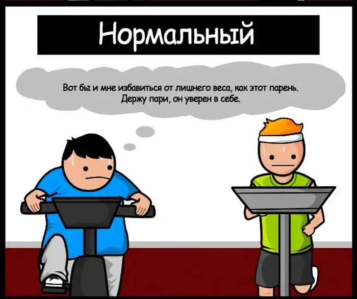 Посетители тренажерного зала