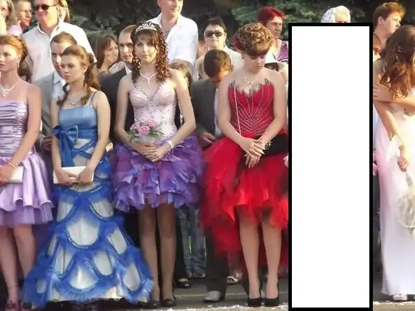 Еще вариант платья на выпускной... даже 2 варианта.