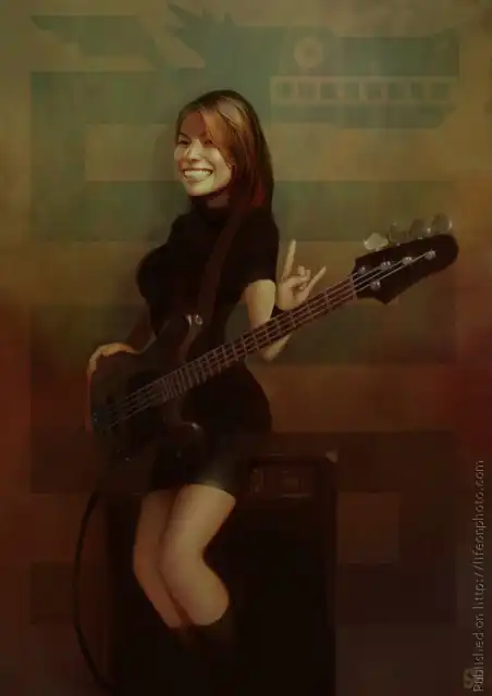 Девушки художника-иллюстратора Serge Birault