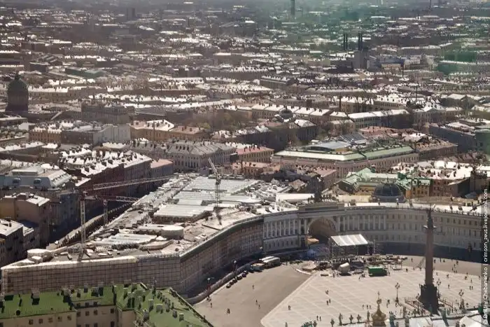 Санкт-Петербург с высоты птичьего полета