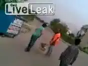 Дворник вышел из себя и побил мальчика