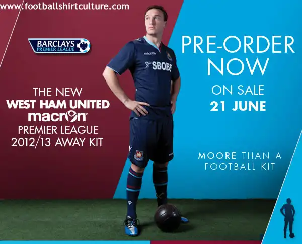 Новые комплекты форм команд Everton, PSG, Lille, West Ham на сезон 2012/2013