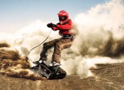 DTV Shredder взялся проторить дорогу гусеничным самокатам