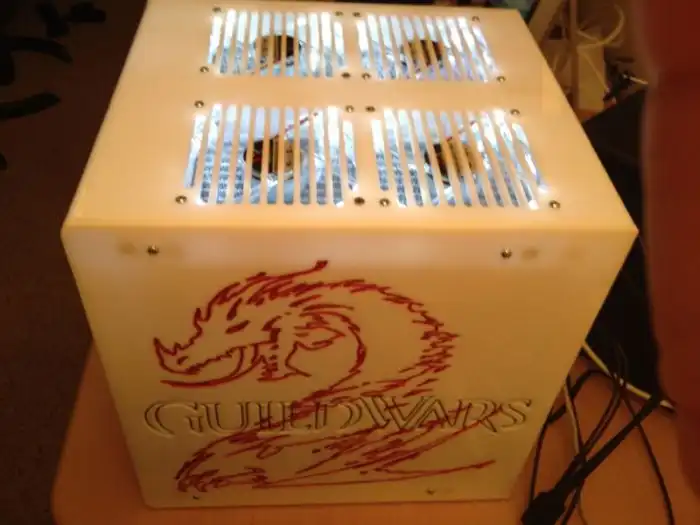 Моддинг компьютера в стиле Guild Wars 2