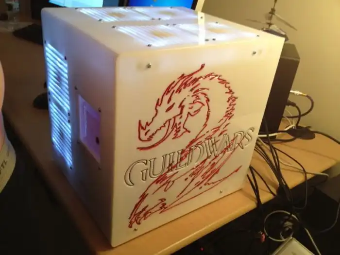 Моддинг компьютера в стиле Guild Wars 2