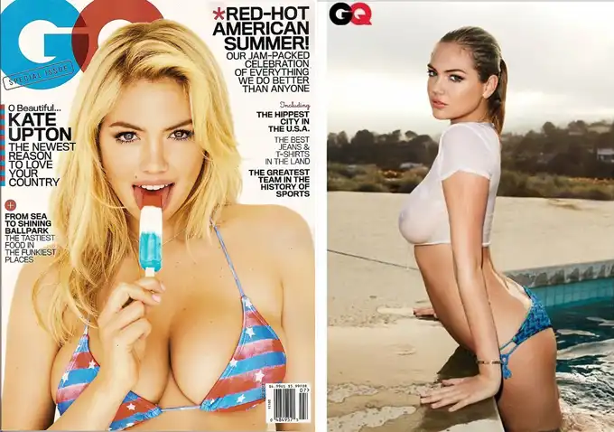 Кейт Аптон в GQ (6 фото)