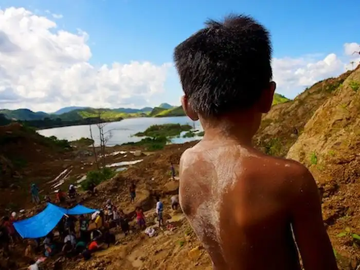 Добыча золота на Филиппинах