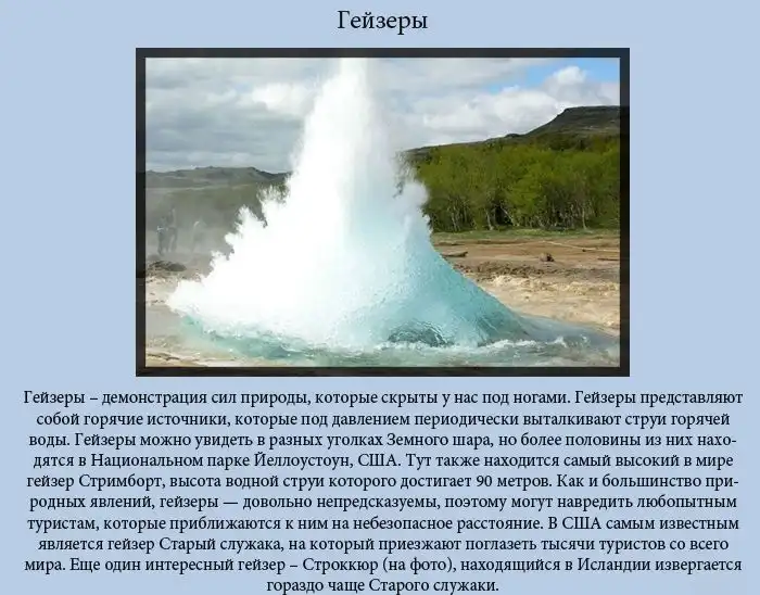 Запоминающиеся природные явления