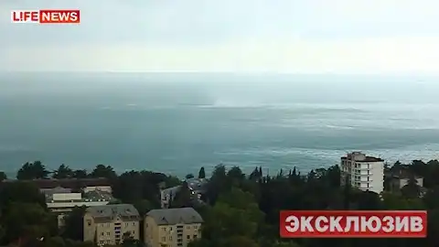 Мощный смерч в море возле Сочи сняли на видео