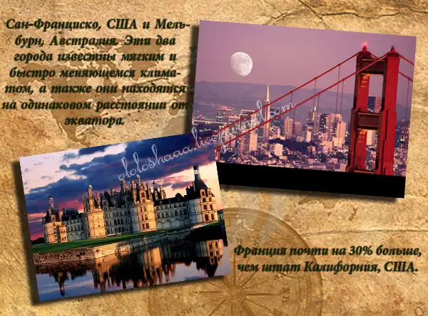 Малоизвестные факты географии