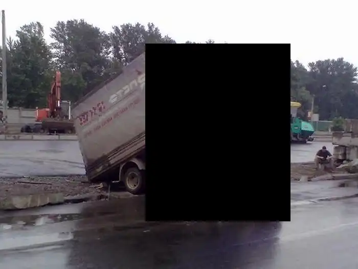 Не рассчитал вес груза