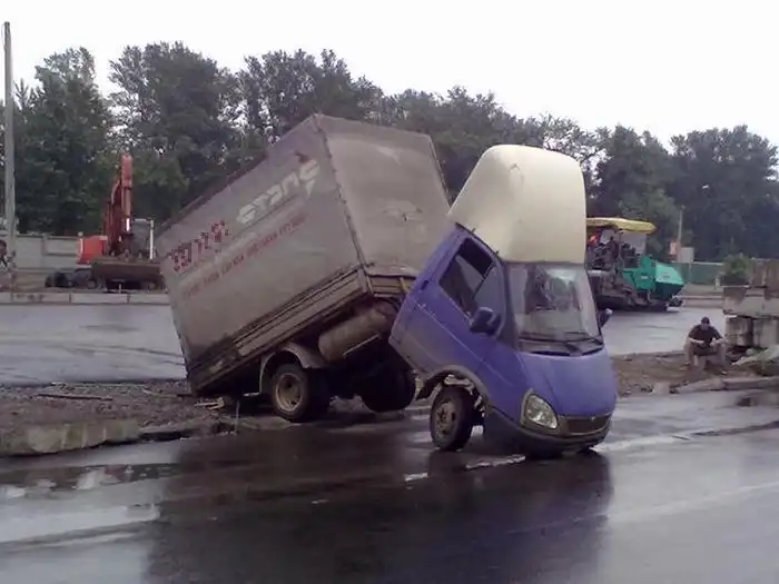 Не рассчитал вес груза