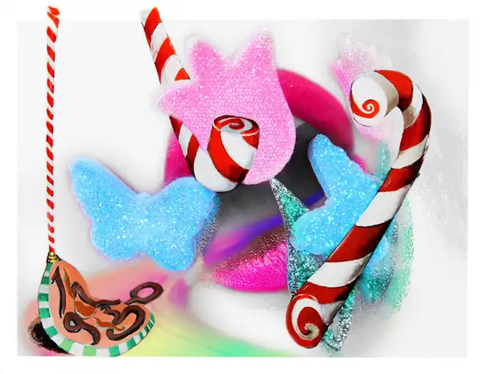 Приключения губ Кайлы (6 картинок)