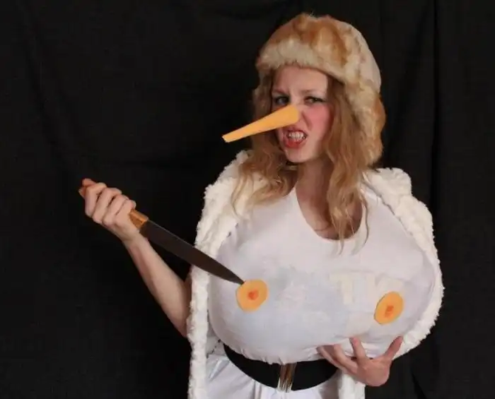 Странные снеговики из соц сетей