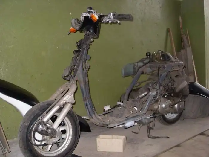 Восстановление мотороллера