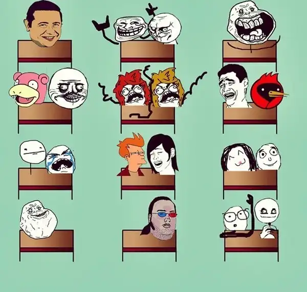 Веселые комиксы