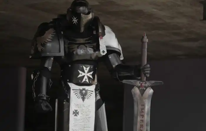 Крутой рыцарский косплей-костюм