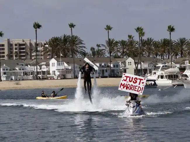 Креативная свадьба в Калифорнии